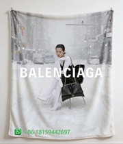 Balenciaga Throw Blankets